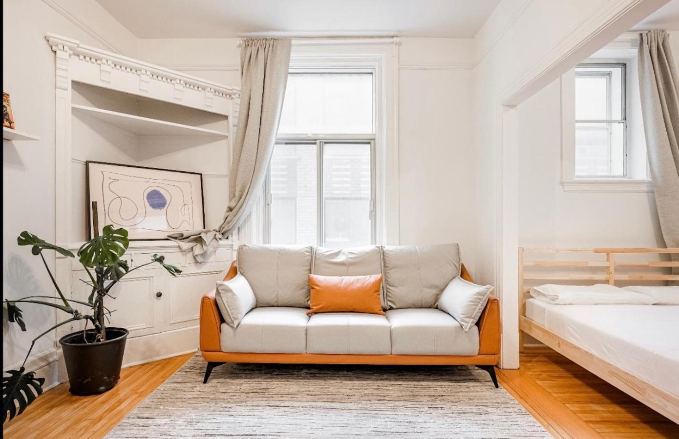 Апартаменты Chic Haven Downtown Mtl Монреаль Экстерьер фото